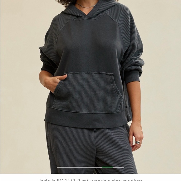 AERIE waffle hoodie - Picture 5 of 6